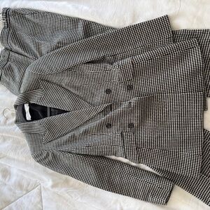 Gabriela Hearst houndstooth suit